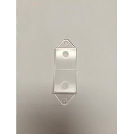 Clear Rocker Switch Plate Cover Guard 4 Pack - Keeps Light Switch ON or Off Protects Your Lights or Circuits from Accidentally Being Turned on or Off.
