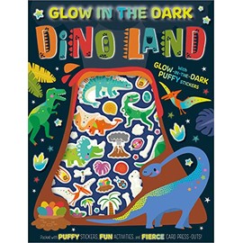 Glow in the Dark Dino Land Activity Book