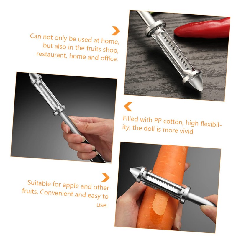 CIYODO Ergonomic Handle Zinc Alloy Peeler Carrot Cucumber Fruit Peeler