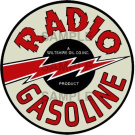 Texaco 2 INCH GASCO RADIO GASOLINE GAS STATION DECAL STICKER SEVERAL SIZES AVAILABLE