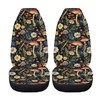 Quelytytrip Mushroom Daisy Print Auto Seat Covers for Cars Trucks