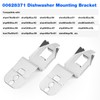 Dishwasher Mounting Bracket 00628371 for Kenmore Dishwasher Side Mount Bracket