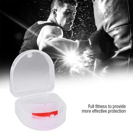 Double Sided Adult Mouth Guard Teeth Tooth Protector Boxing Taekwondo Accessory, Safetguard Double Mouthguard, Double Sided Boil and Bite Mouth Guard