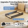 ORDORA Pots and Pans Organizer under Cabinet with Pot Lid