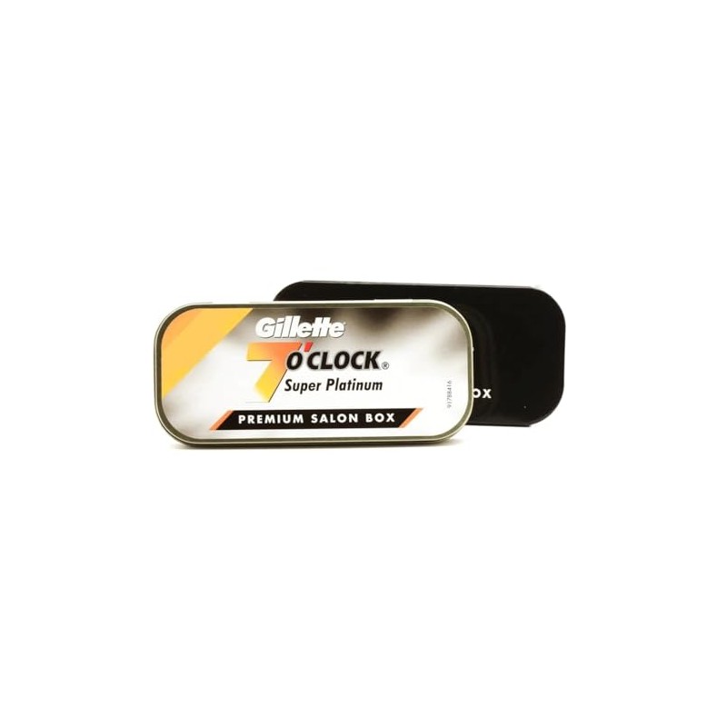 100 7 O'clock Super Platinum Double Edge Safety Razor Blades