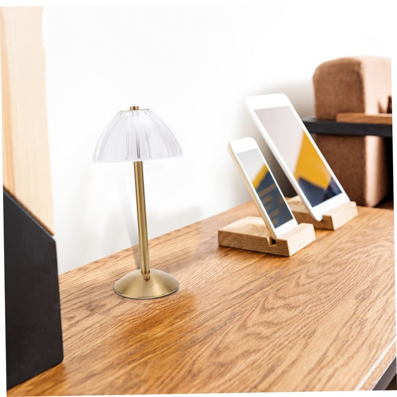 Operitacx Modern Led Desk Lamp Retro Table Lamp Touch Sensor