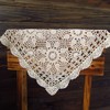 vanyear Handmade Crochet Lace Table Cloth Doilies Placemat Dining Room