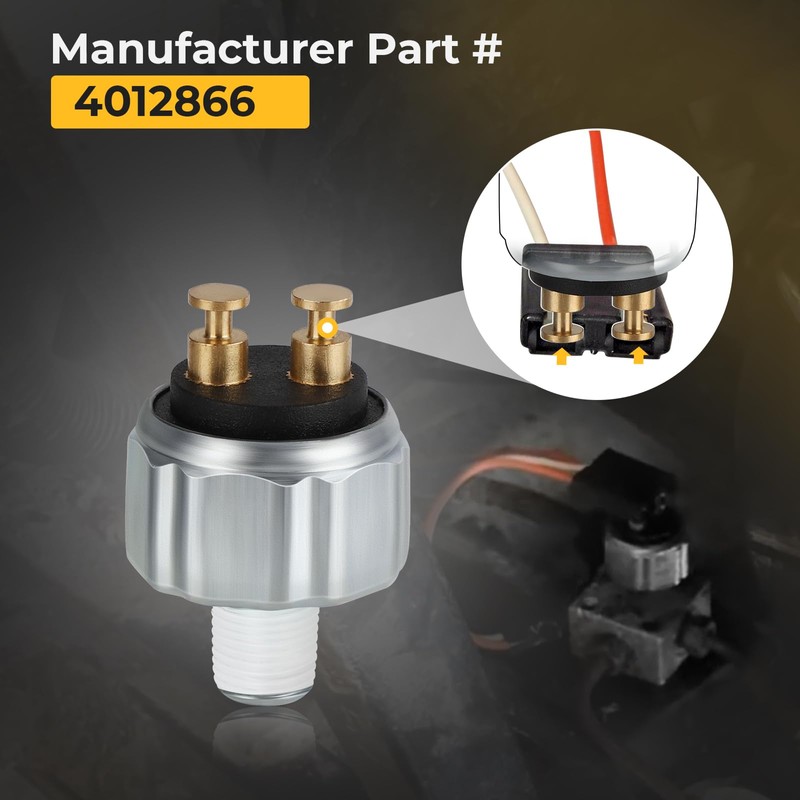 M MATI Brake Pressure Switch Stoplight Switch for Polaris Ranger