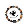 Zodiac Bracelet for Women Men Natural Stone Bead Bracelet Zodiac