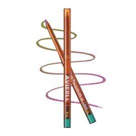 Chameleon Gel Eyeliner Pencil-1pcs Pink Gold Metallic High Pigmented Glitter Eye Liner Pen,Long Lasting Waterproof,Color Changing Shimmer Eyeshadow Pencil,Valentine's Day Makeup Gift for Women Girl-03