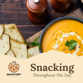 Crik Crak Crackers - Thin Crisps Crackers - Crispy Cracker Thins - Addictive Delicious Crunchy Crackers - Non GMO Crackers, Non GMO Snacks - Kosher Crackers 6.5 oz (Original)