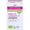 phyto vitamins Eisen und Vitamin C Complex Bio, 60 St.