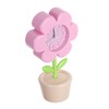 Artibetter Cute Flower Alarm Clock for Girls: Silent Movement &