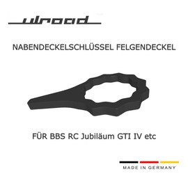 ULROAD Key Compatible with BBS RC Anniversary GTI Jubi Hub Cap Wrench Wheel Centre Cap Golf 4 Tool