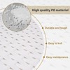 FAMMOM Wicker Repair Material， Flat Synthetic Rattan Weaving Material Plastic