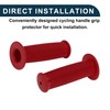 TUCKBOLD Bike Handlebar Grips Covers 100mm Long Lightweight | Bicycle