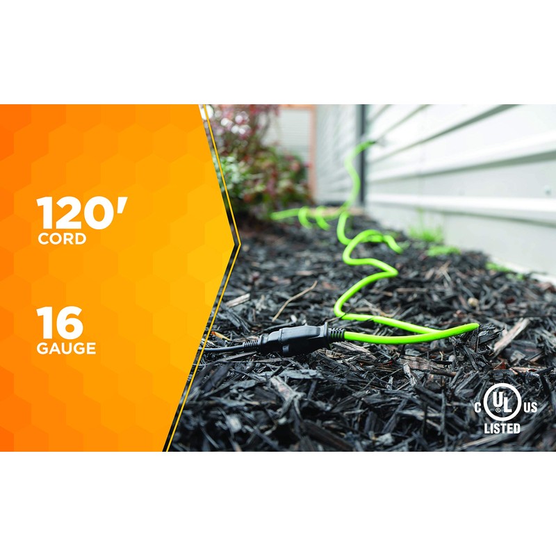 Southwire Outdoor Extension Cord - Flexible Weatherproof Power for Landscaping