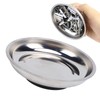 150mm Round Magnetic Parts Tray Stainless Steel 1000 to 1200