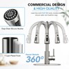 Kitchen Faucets, Kitchen Faucet with Pull Down Sprayer, High Arc