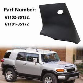 GXARTS Front Right Passenger Side Hood Side Fender Upper Panel 61101-35172 61102-35132 Compatible with Toyota FJ Cruiser 2007 2008 2009 2010