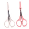 Professional Eyebrow Scissors High Precision Trimmer Eyelash Scissors Set Stainless