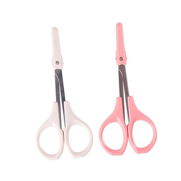Professional Eyebrow Scissors High Precision Trimmer Eyelash Scissors Set Stainless