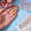 FREEBLOSS 200Pcs Assorted Nail Charms Summer Beach Charm Ocean Nail