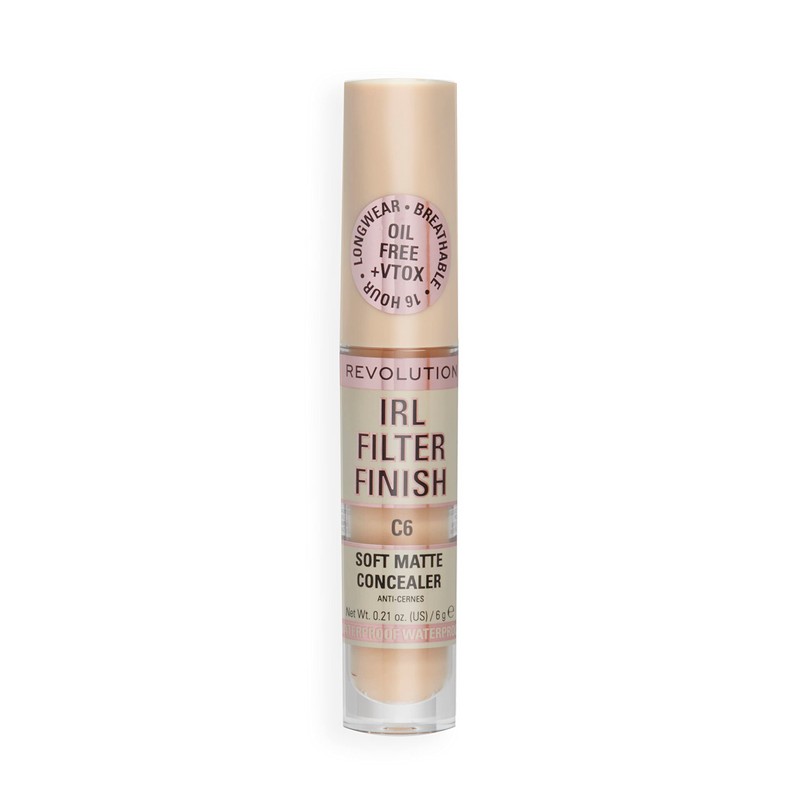 Revolution IRL Filter Finish Concealer, C6
