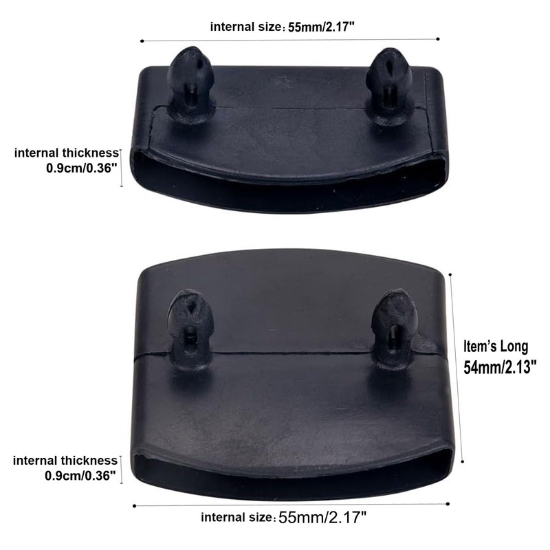 Sewokon Pack of 36 Slatted Frame Caps, 24 for Sides,