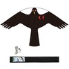 Flerigh Bird Hawk Flying Kite Without Pole for Crops Farm