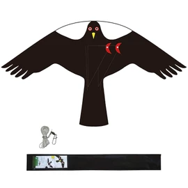 Flerigh Bird Hawk Flying Kite Without Pole for Crops Farm Protector Bird Scarer Flying Kites - Style C Kite Without Pole