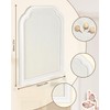Bulletin Board with Linen, 13x17 inches Pin Board with White