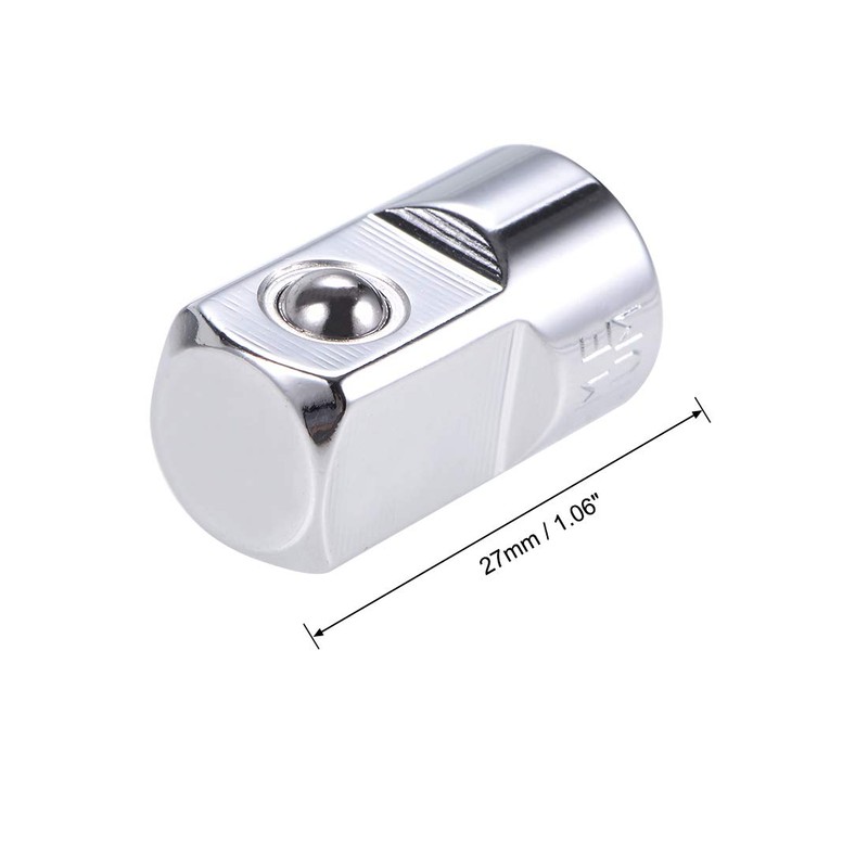 sourcing map 2 Pcs 1/4 Inch Drive (F) x 1/2