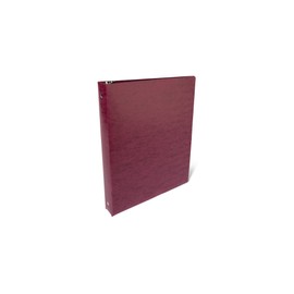 11x8.5 Binder Lanai Fiberboard Panel Featuring a 1" Round Ring -Maroon