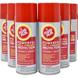Fluid Film 6 Pack Fluid Film AS11 Rust & Corrosion Inhibitor Protection New Free Shipping