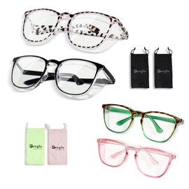 Feaglo Safety Glasses Anti Fog, Stylish Safety Goggles Eye Protection Glasses For Women Men