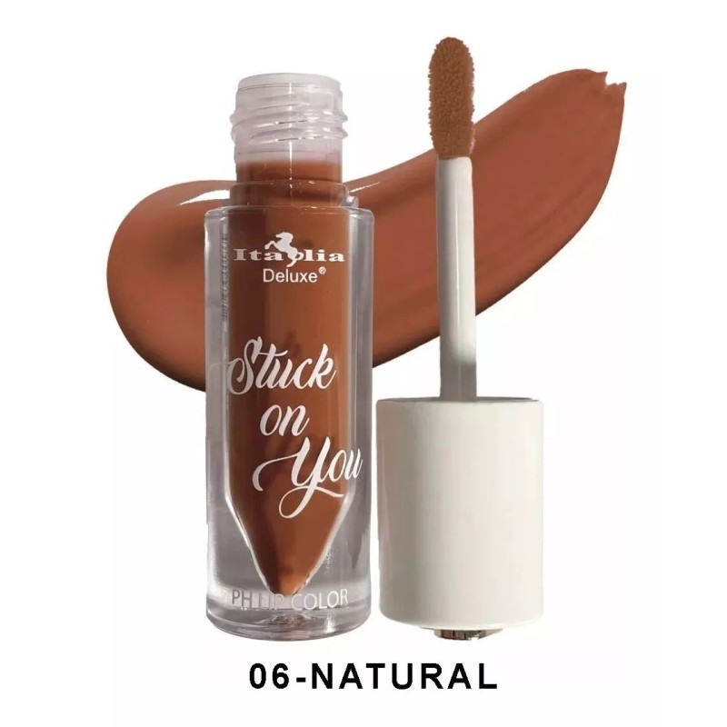 Italia Deluxe Set 6 Labiales Líquidos Stuck On You Tinta