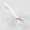 Emirates Airbus A380 1:400 Diecast Metal Airplane Model with Stand