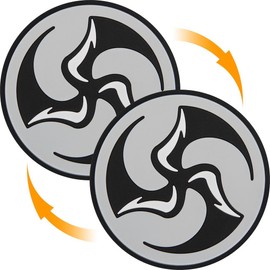 Gotta Go Gotta Throw Huk Lab TriFly Logo Flexible Mini Marker Disc - Colors May Vary