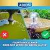 Adios! Fountain Cleaner and Clarifier for Outdoor and Indoor Fountains