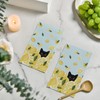 Horaldaily 50 Spring Summer Disposable Paper Decorative Guest Napkins, Lemon
