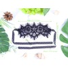 Bonnie Z. Leonardo Women Mysterious Black Lace Masks Lace Blindfold