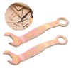 SHINEOFI 2Pcs Pocket Door Wrench Adjustment Tool for Sliding Door