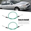Zreneyfex 2 Pcs 81371-2F000 Door Handle Cable Inner, Replacement for