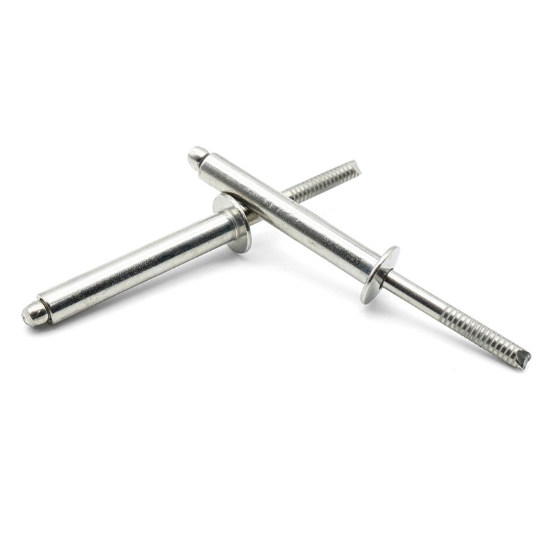 Hippo Hardware (4mm X 20mm) Pop Rivets Dome Head Open