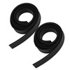Depisuta 2pcs Squeegee Rubber Replacement, Universal Flexible Vane/Wing for Windows,