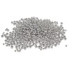 VBS XXL Pack of 1000 Wax Beads Silver Jewellery Making
