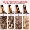 Kit 8pzs Ondas Rizos Sin Calor,rulos Sin Daños Para Cabello