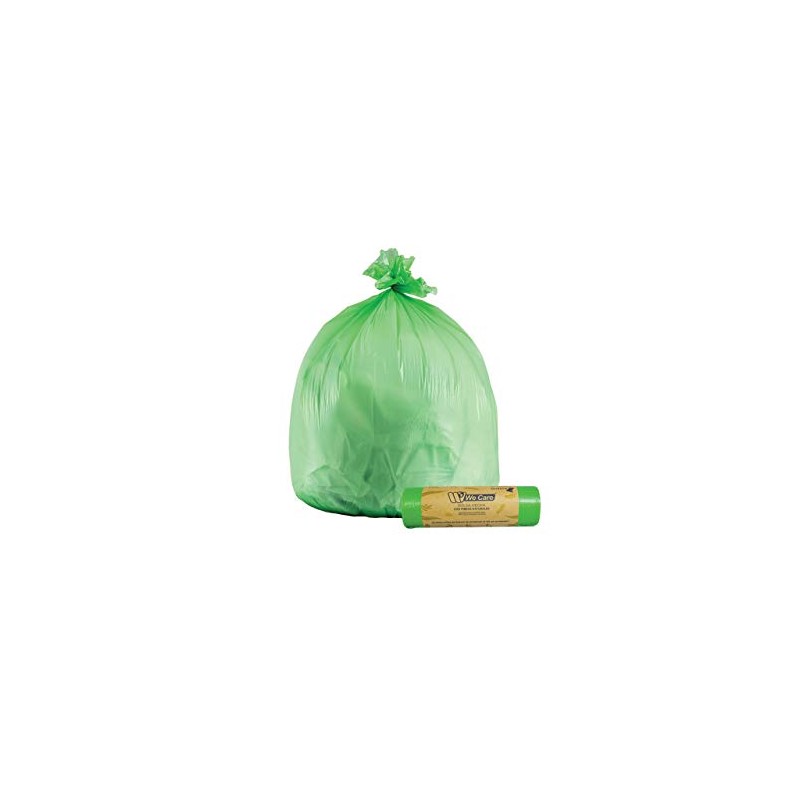 We Care - Bolsas de Basura Biodegradable y Compostable. 0%