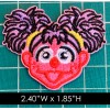 Unbranded Sesame Street: Abby Cadabby Face Embroidered Iron On Patch